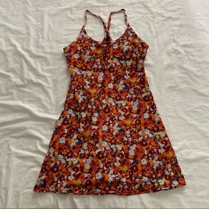 Outdoor Voices exercise dress paprika bloom XS